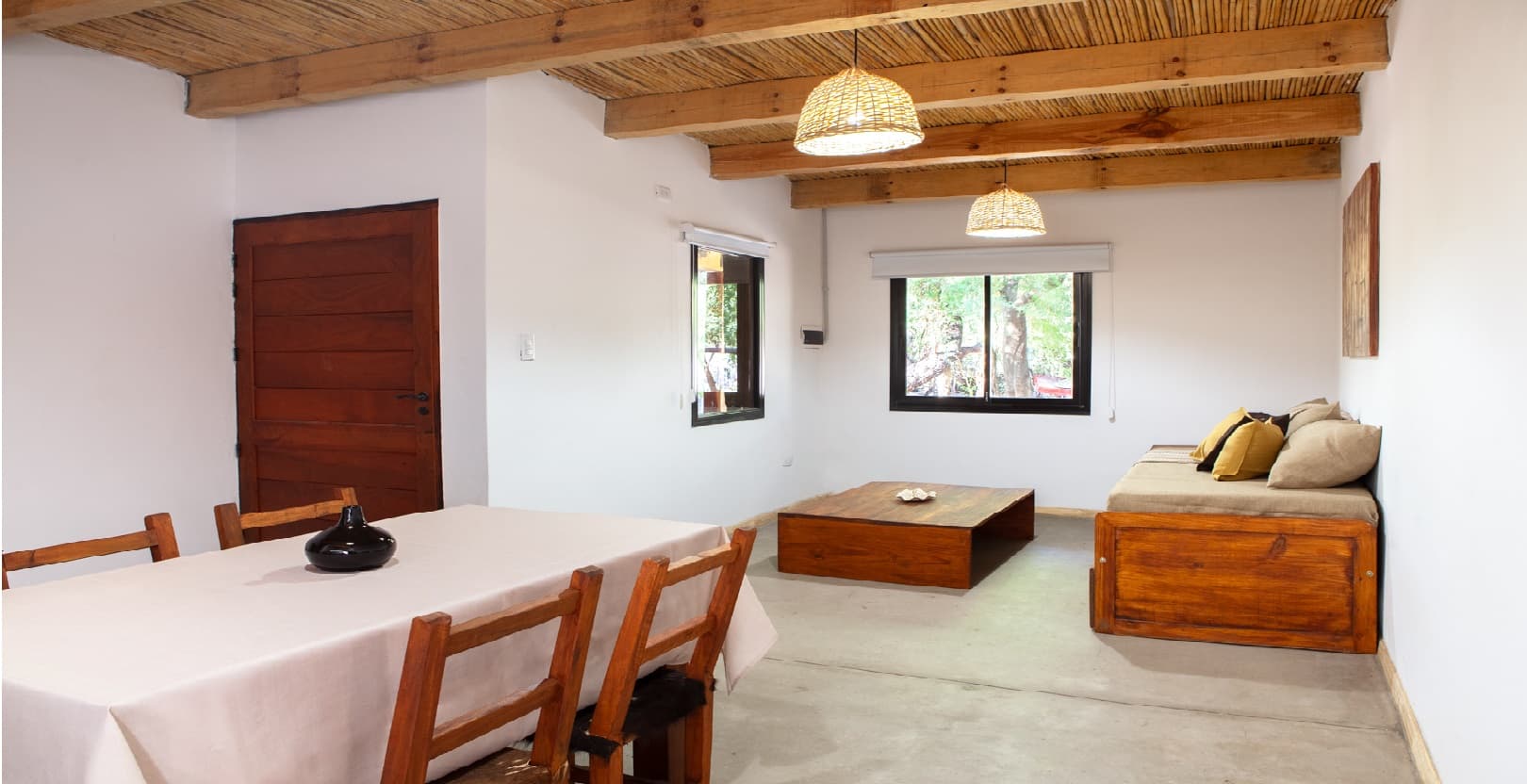 Cabañas rusticas interior